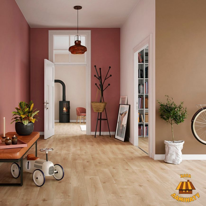 Біопідлога Purline Wineo 1000 Multilayer Basic Wood L HDF Intensive Oak Honey | Еко покриття Wineo Purline