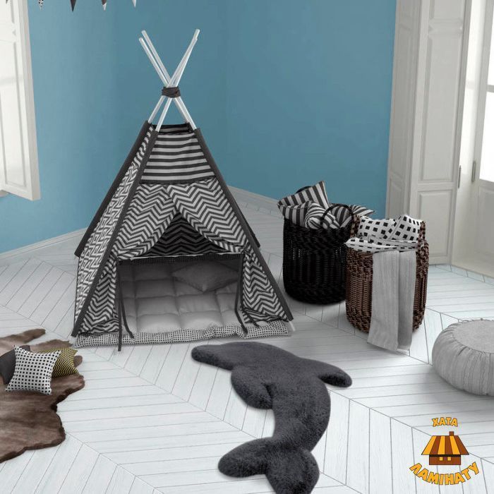 Килим Lovely Kids Dolphin Antracite 64cm x 90cm |